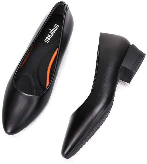 엠프리스 기능성 발편한 유니화 여성 승무원 면접 호텔리어 기본 구두