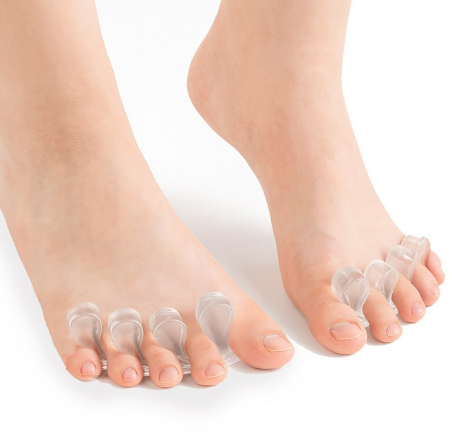 웰메디 탱글 젤리 실리콘 발가락 끼우개 벌리개, 2개