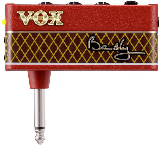 내장 스테레오 효과 및 볼륨 조절 기능이 있는 복스 암플러그 3 플러그인 헤드폰 앰프(베이스), [v3] Brian May, [v3] Brian May