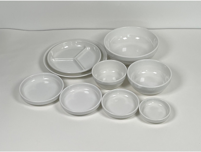 한식조리기능사 멜라민그릇 실기준비물 세트 9종, 1개