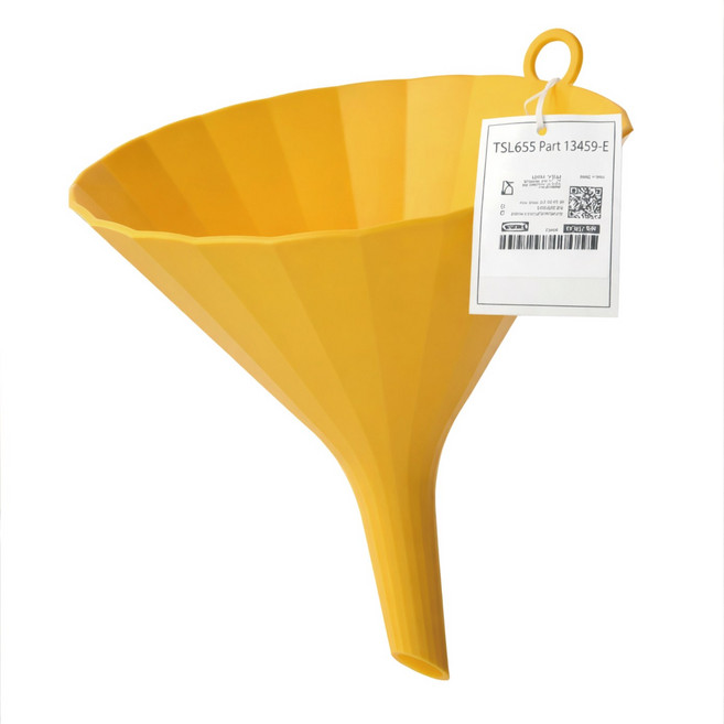 이케아 웁퓔드 주방 다용도 노랑 깔대기, 1개, 옐로우