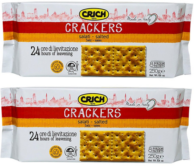 크릭 살라티 크래커, 2개, 250g