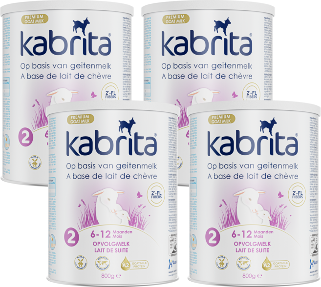 [사은품 증정] 카브리타 네덜란드 프리미엄 산양분유 2단계 800g 유통기: 26.12.17, 4개