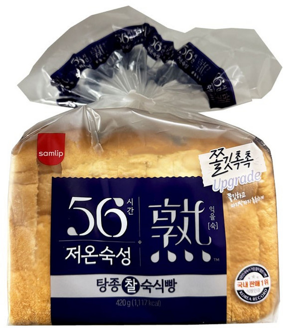 에스피씨 삼립 56시간 저온숙성 탕종숙식빵, 420g, 1개