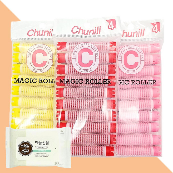 천일 매직 롯드 4호 색상랜덤 10개입 3개(+하늘선물 물티슈 10매)