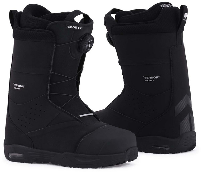 TERROR 스노보드 부츠 FT, 블랙, 1개