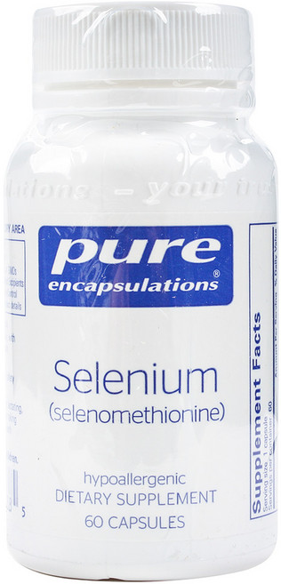 Pure Encapsulations 硒甲硫氨酸膠囊, 60顆, 1罐