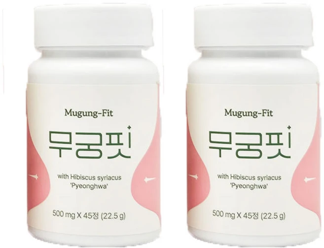 뷰티푸드 무궁핏 평화 식약청인증 무궁화 2개 45정 (총90정), 90정, 1박스 - 쿠팡