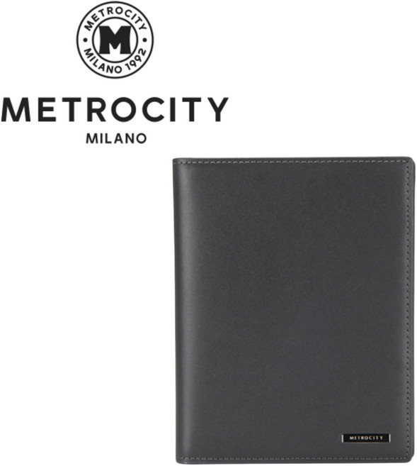 [백화점발송] 메트로시티 남여공용 여권지갑 일상 출퇴근 미팅 해외여행 캠핑 깔끔하고 고급스러운 지갑