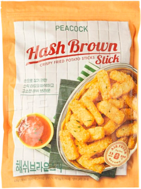 피코크 해쉬브라운 스틱, 600g, 1개