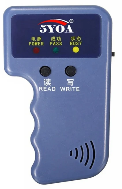 RFID 복제기 카드 리더기 125KHz EM4100 라이터 비디오 프로그래머 T5577 재기록 가능한 키팝스 태그