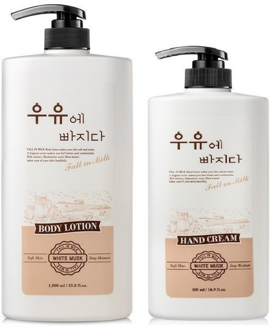 우유에빠지다 바디로션 대용량 핸드크림 +, 1개, 1L