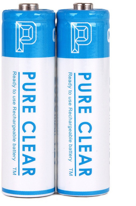 퓨어클리어 AA 2500mAh 2알 1세트 충전지 건전지 배터리