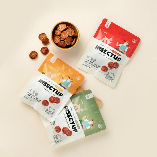 인섹트업 노블프로틴 간식 3종, 말고기, 70g, 1개