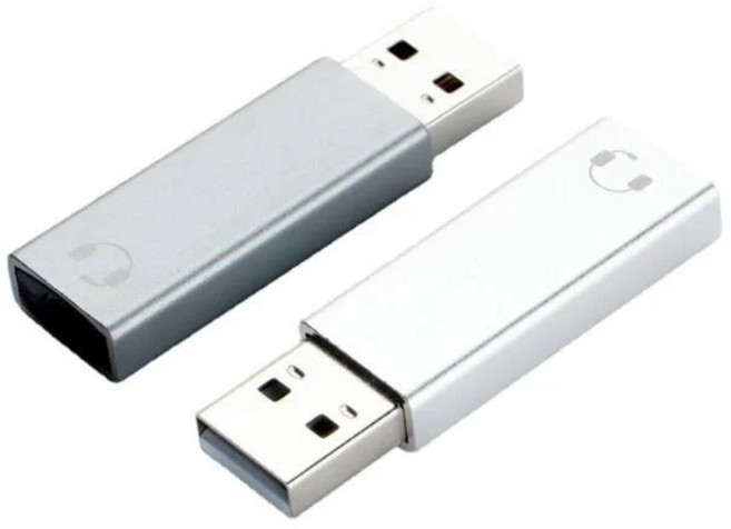 勁祥科技 USB 7.1聲卡 外置音效卡, 1個