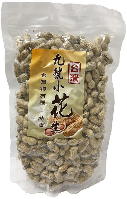 舞味本舖 九號小花生 台灣特有品種 高科技防透氣袋脫氧包裝, 1個, 500g九號花生(大包)26.07.09