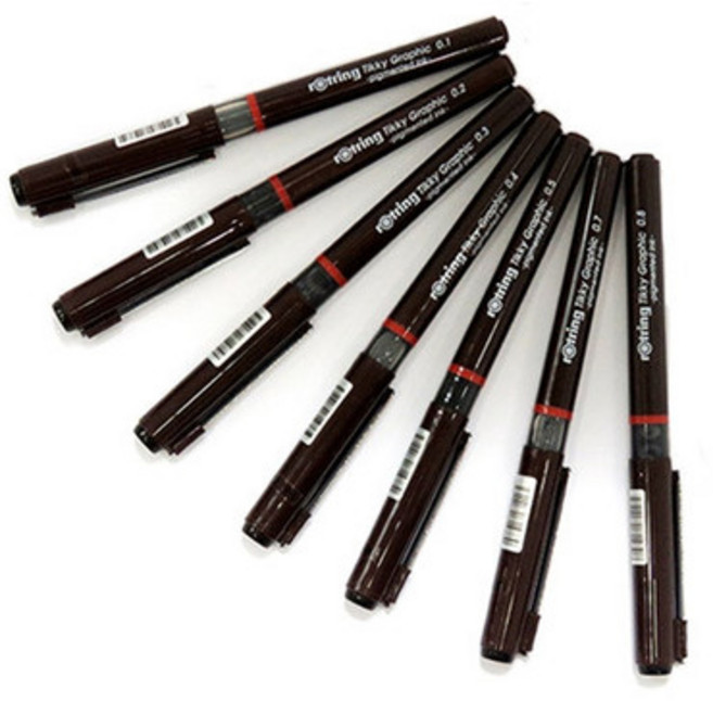 로트링 티키 그래픽 라인펜, 0.3mm ／ RO1904753
