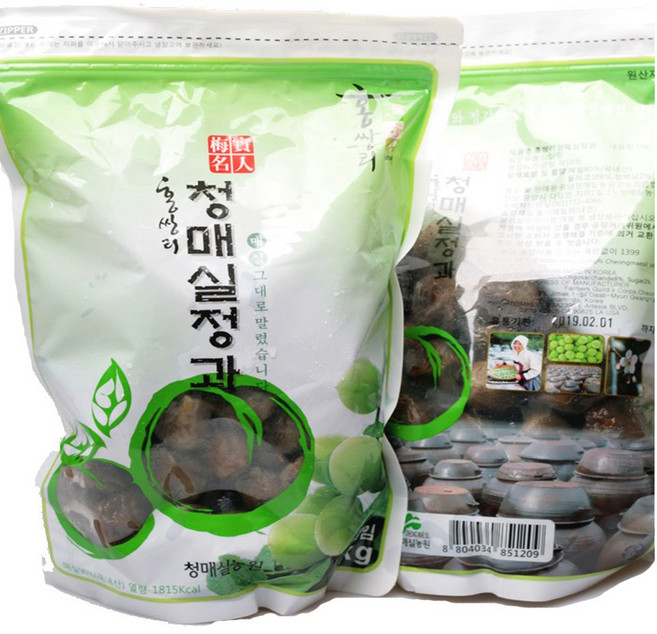 홍쌍리 매실정과, 1개, 1kg