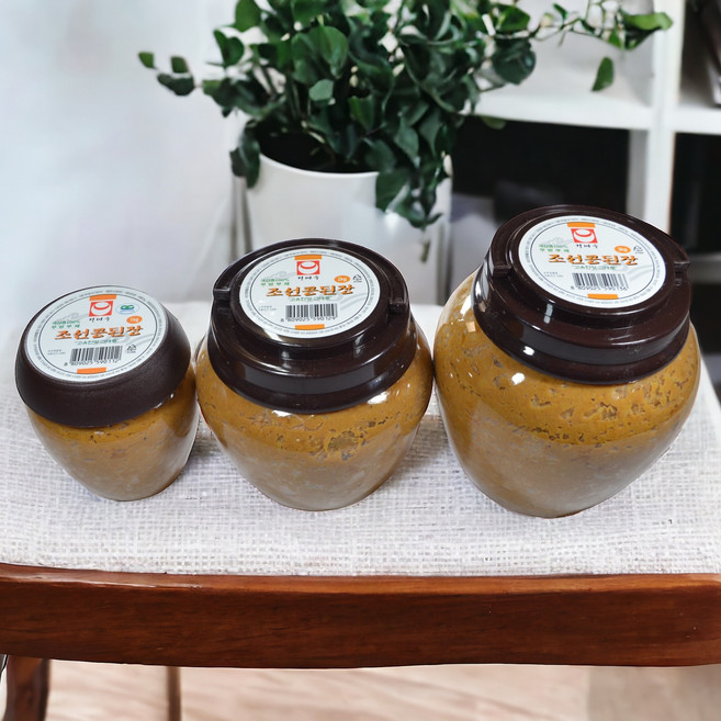 장마을 조선콩된장 2kg 재래식 전통 시골 맛있는 국산콩, 1개