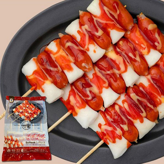 휴게소 대표간식 소떡소떡 1.5kg (150gX10개), 1개