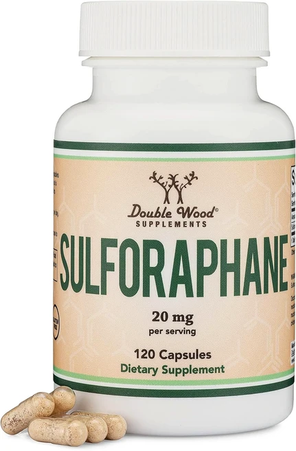 더블우드 설포라판 20mg 브로콜리 씨 추추물 120캡슐, 120정, 1개 - 쿠팡