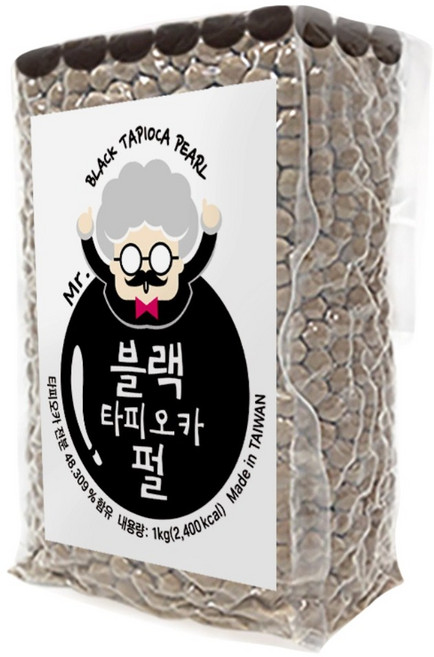 네이쳐티 버블티 타피오카펄, 1kg, 1개입, 1개, 1kg