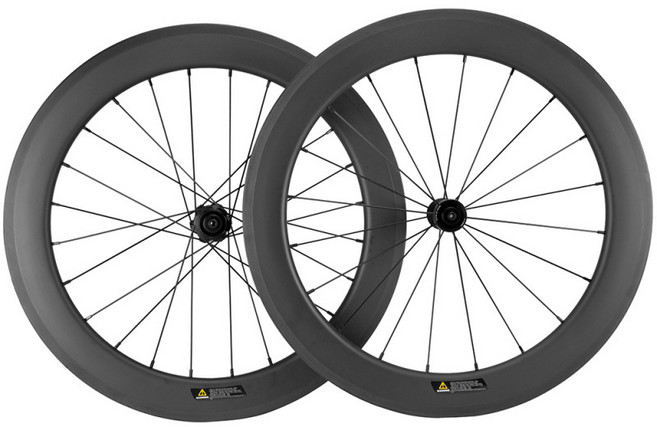 카본 픽시 휠셋 60림 앞바퀴+뒷바퀴 세트 700C 클린처 60mm, A. 349 406 451 소형 휠셋, 1개