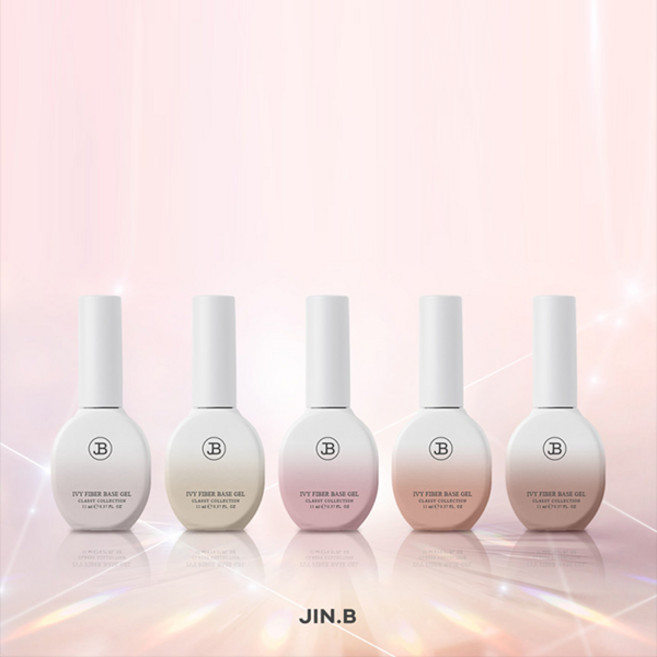 그라시아 진비 화이바 컬러 베이스젤 5종 세트, 1개, 11ml