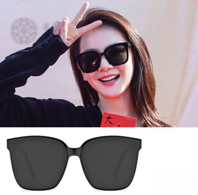 몬테리아 선글라스 남여공용 자외선 차단 빅 오버HD 편광 선글라스 G518-017