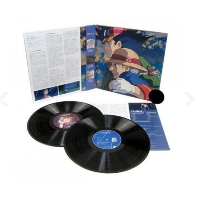 (당일발송) 하울의 움직이는 성 LP 지브리 사운드트랙 영화 애니 OST 히사이시조, 2LP