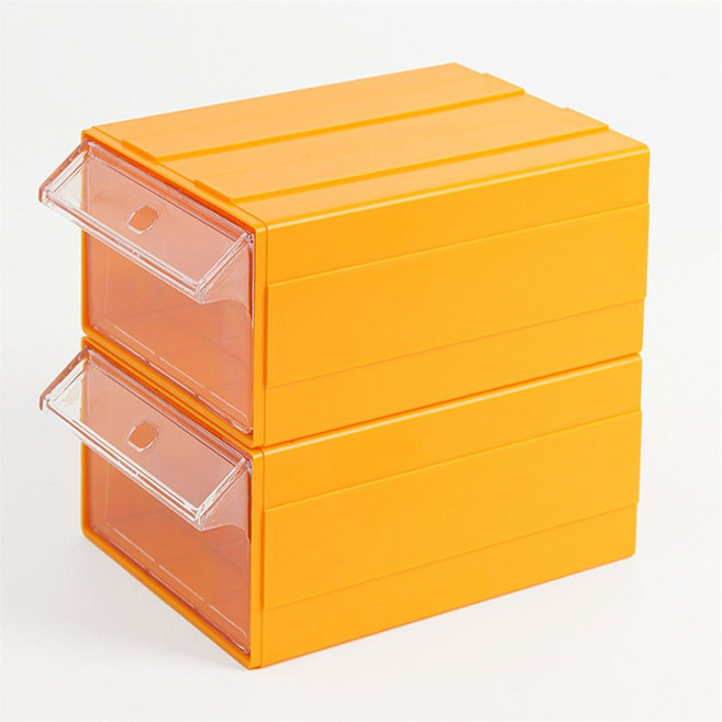 메가디자인 데스크 연결형 멀티 수납함 2개 13.5x7.5cm 데스크부착정리함