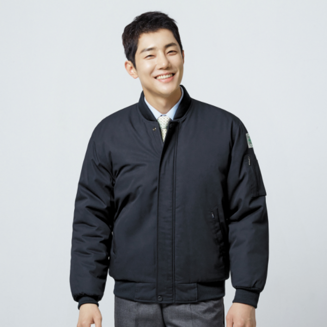 WM-J918 파브 겨울 작업복 점퍼 공장 사무실 상의