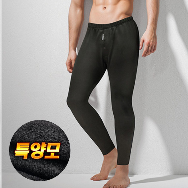 한미 남성 밍크 특양모 타이즈 1P