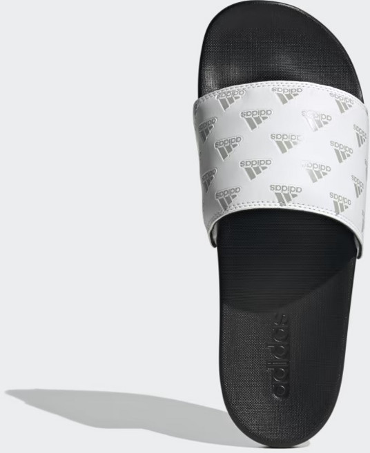 아디다스 아딜렛 컴포트 슬라이드 클래식 슬리퍼 화이트 GV9737 여름철 물놀이 장마철 슬리퍼