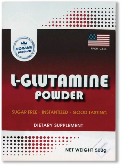 HOKANG L-GLUTAMINE POWDER 麩醯胺酸粉, 1個, 3盒組
