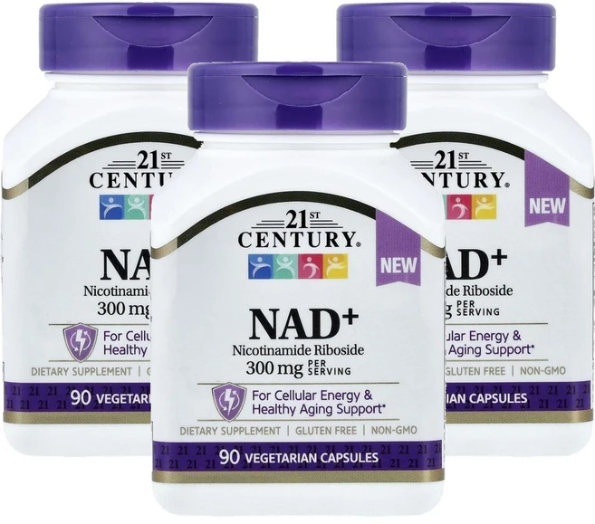 21세기 센추리 NAD+ 100 mg 21st Century NAD+ 90정, 3개 - 쿠팡