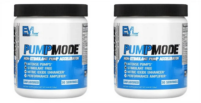 EVLution Nutrition 에블루션 뉴트리션 펌푸 모드 PumpMode 무맛, 2개, 126g - 쿠팡