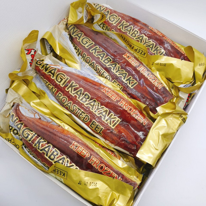 도매/업소용 명장어 냉동 민물장어 양념구이 30마리 10kg 박스 낱개 진공포장, 1