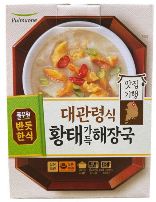 풀무원 황태가득 해장국, 1개, 1.35kg