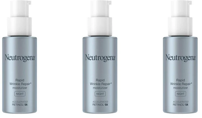 (미국직배) 뉴트로지나 리페어 나이트 모이스처 크림 29ml 3개 Neutrogena Neutrogena Rapid Wrinkle Repair Night Moisturizer 1f - 쿠팡