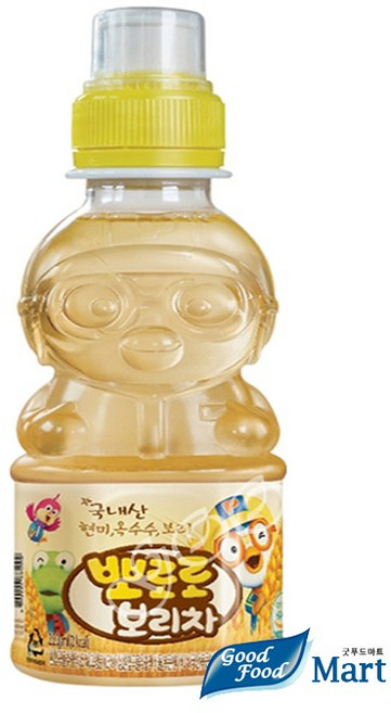팔도 뽀로로 보리차, 220ml, 24개