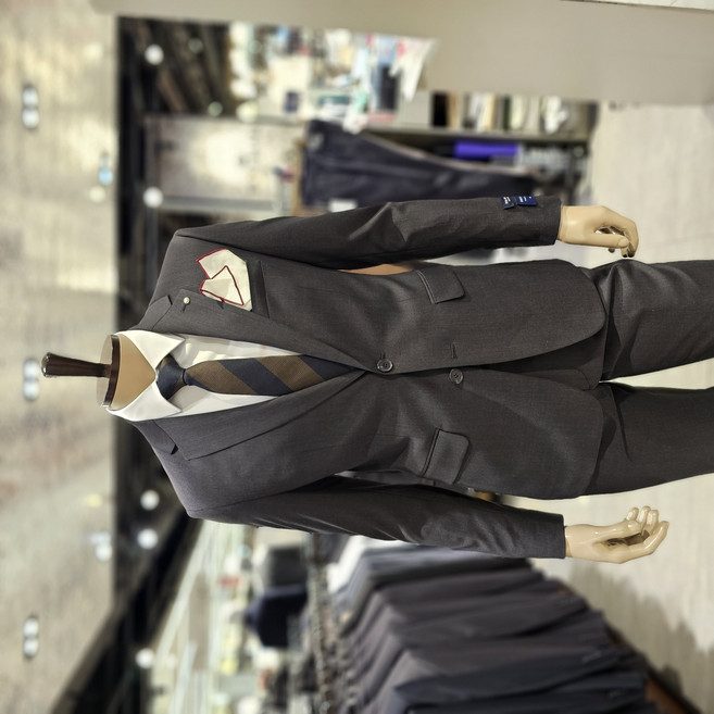 STCO 에스티코 울혼방 사방스판 슬림핏 정장 자켓 그레이 SSJVZ14SSG nc청주점