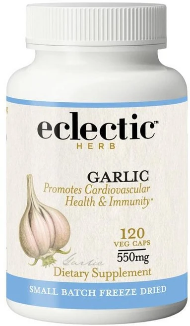 에클레틱 허브 동결 건조 마늘 캡슐 120정 550mg, 1개 - 쿠팡
