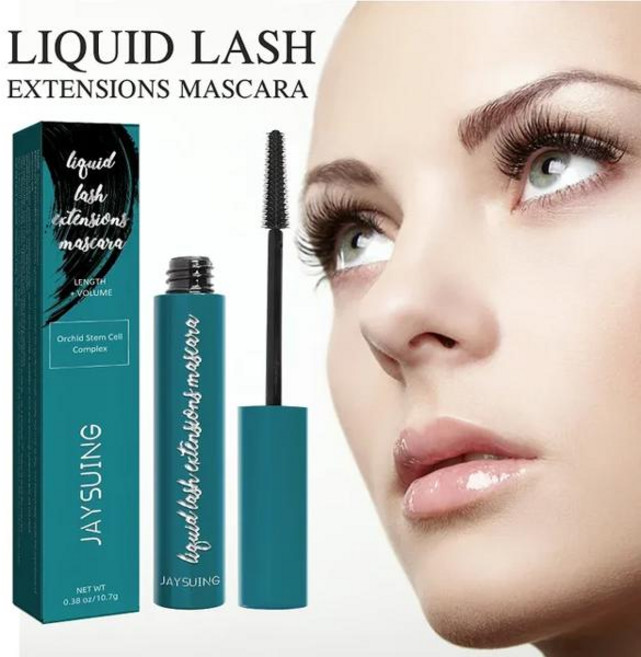 눈썹마스카라 Jaysuing 마스카라 길고 두꺼운 컬링 모양 속눈썹 자연스러운 유지 메이크업 번지지 않는 블랙 히알루론산 니코틴아미드, 1개, 01 10.7g mascara