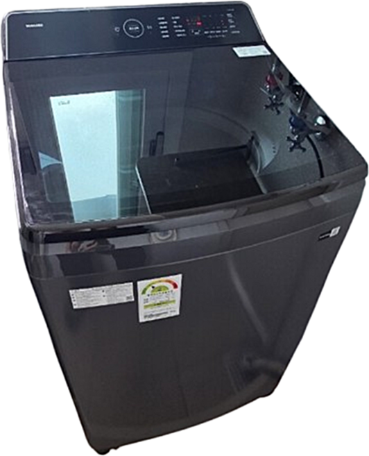 삼성 AI 통버블 세탁기 19kg 딥차콜 WA80F19S8C