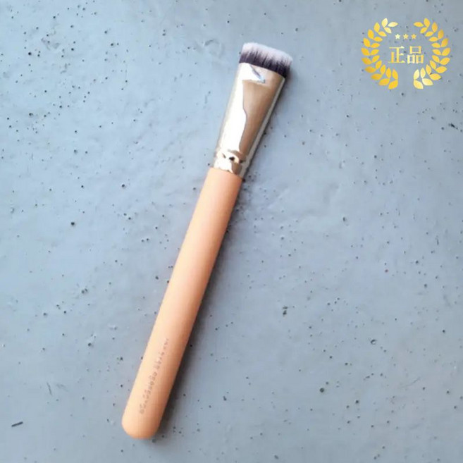 [정품] The Tool Lab 더툴랩 베이스 브러쉬 108 콧볼 나비존 모공커버 /모공 요철 커버 컨실러 브러시 3mm 초슬림 납작 파운데이션 브러시 코 나비존 잡티 홍조 커버, 1개, 단일