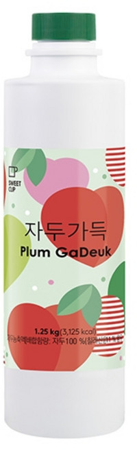 스위트컵 자두가득 농축액, 1개, 1.25kg