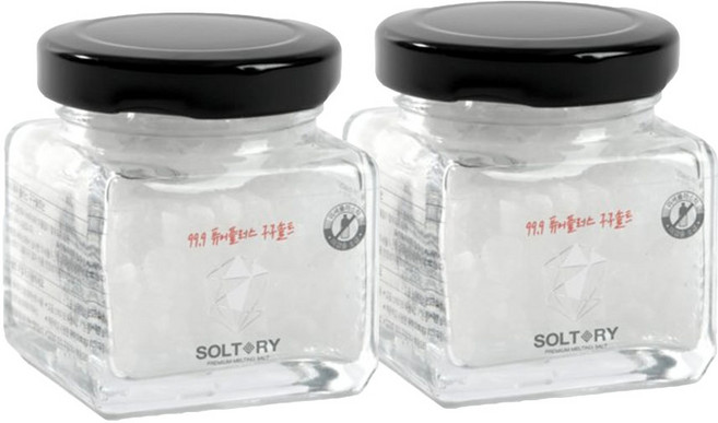구구솔트 1000도씨 미네랄 용융소금 등산용45gx2개, 45g, 2개