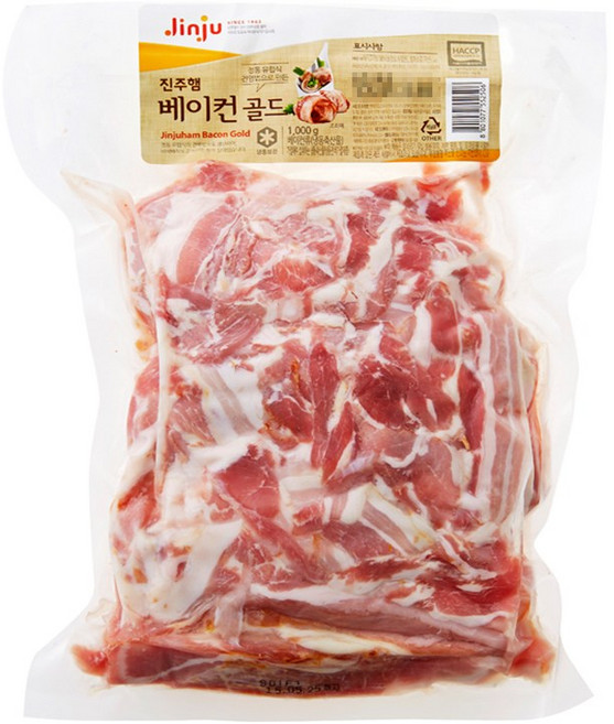 진주햄 베이컨 골드 파지 1000g, 1kg, 2개