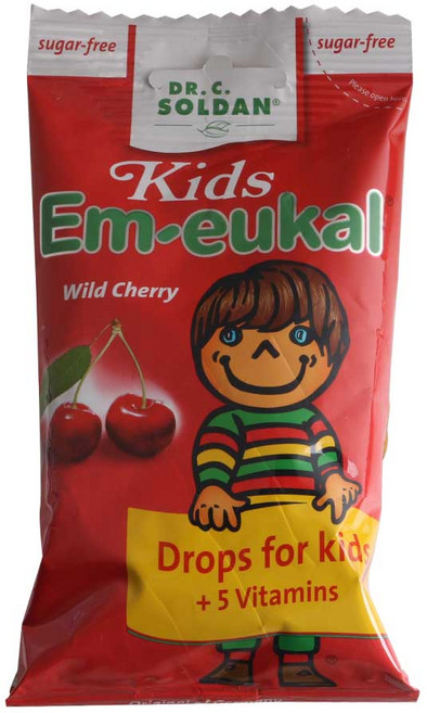 엠오이칼 키즈 무가당 체리맛 캔디, 75g, 1개